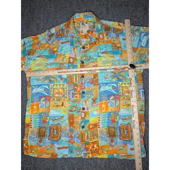 Vintage Kahala John Severson Shirt Mens M Hawaiian Rayon Surf Board USA Made - Picture 4 of 6
